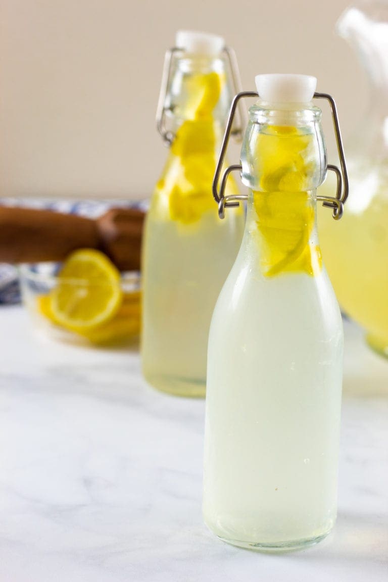 Elderflower Lemonade Recipe Lemon Beverage Drink
