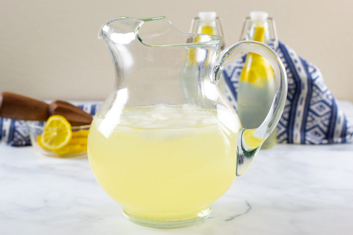 Elderflower Lemonade Recipe Lemon Beverage Drink