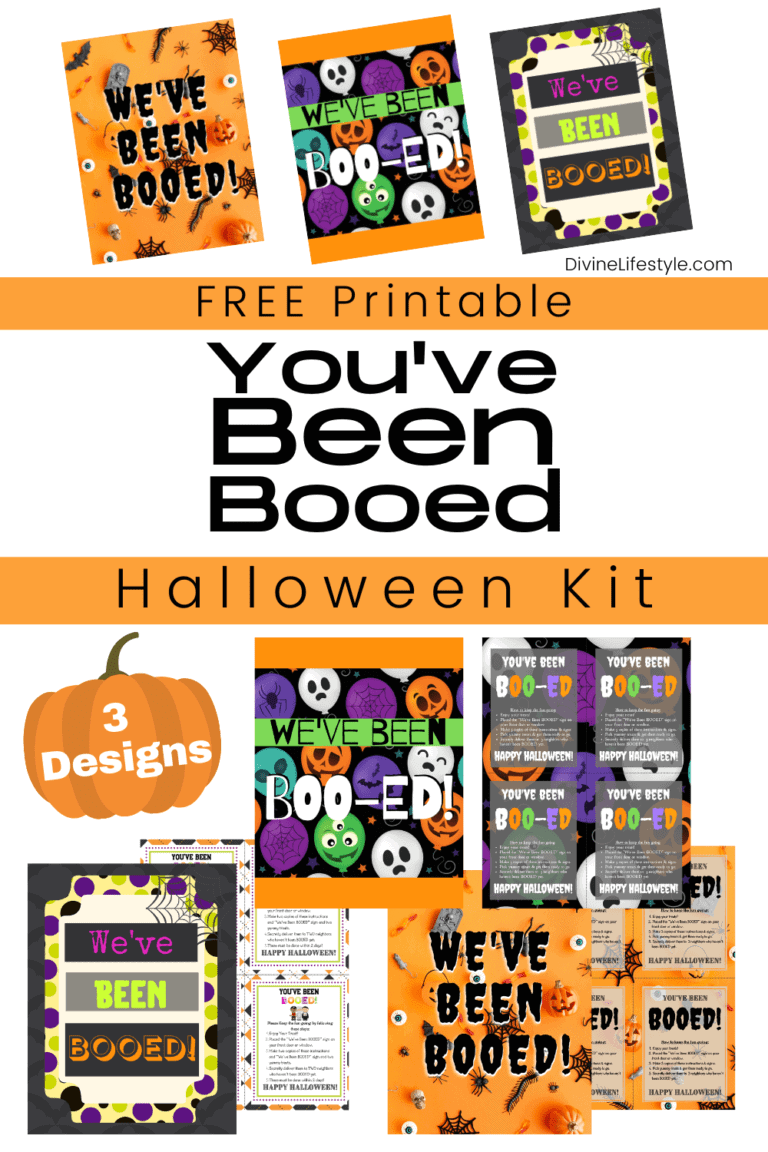 FREE You�ve Been Booed Halloween Printable Divine Lifestyle
