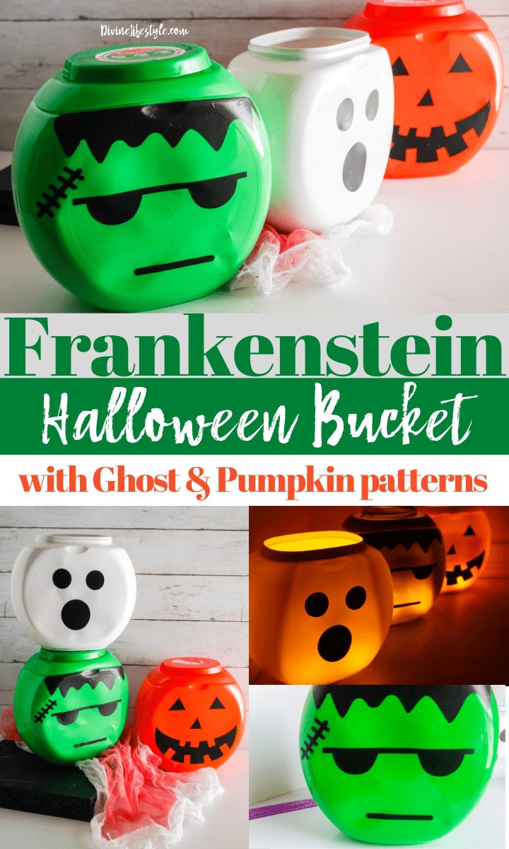 Upcycled Laundry Detergent Tub: DIY Frankenstein Craft Bucket for Halloween