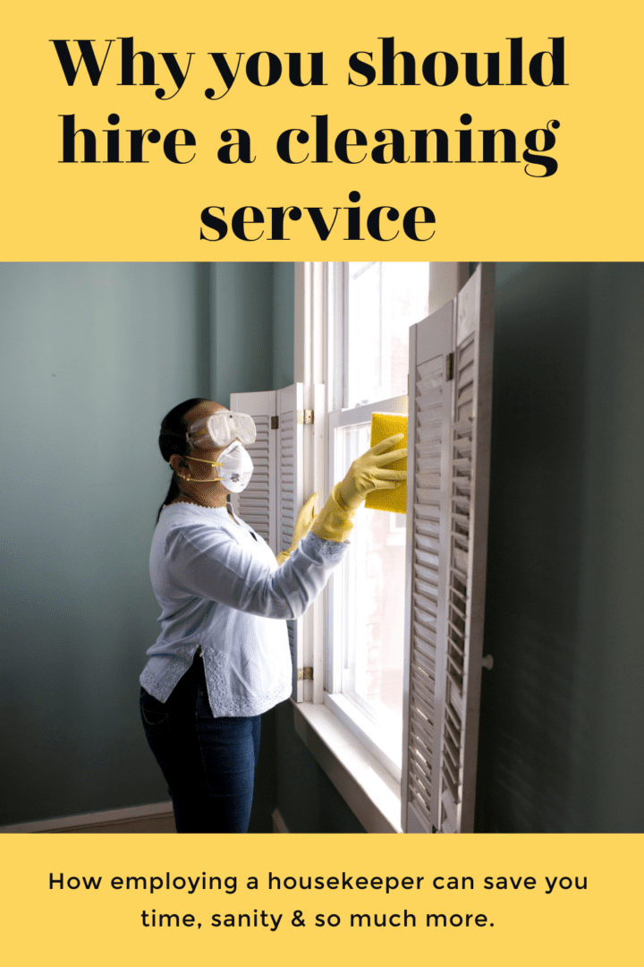 Why You Should Hire a Cleaning Service