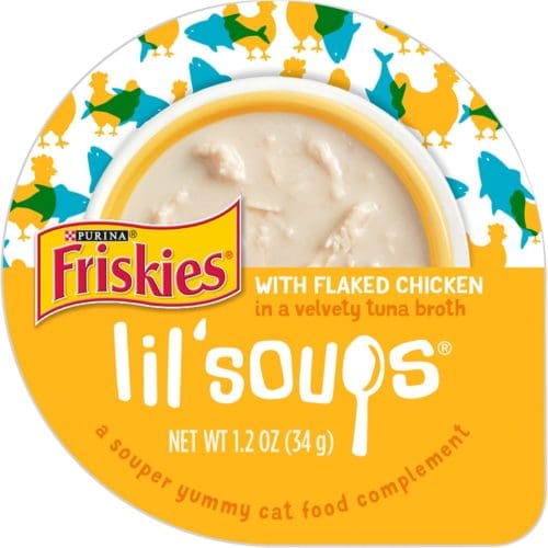 Friskies Cat Treats Friskies Lil' Soups Chicken