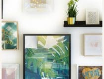 DIY Inexpensive Framed Artwork: How to Create Wall Decor Groupings