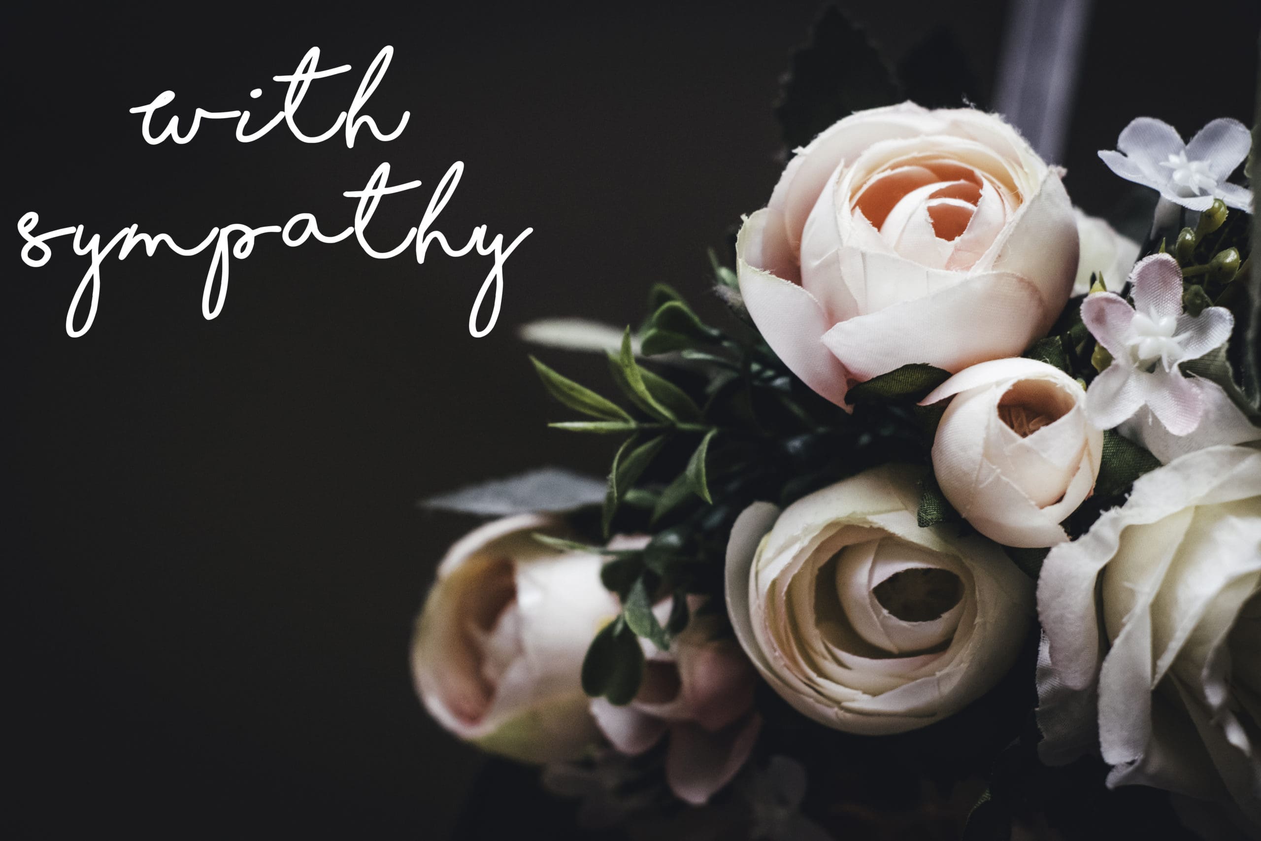 sympathy flowers