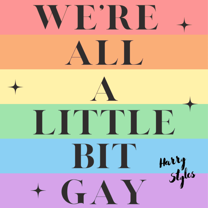 Rainbow Pride Month Quote Instagram Post