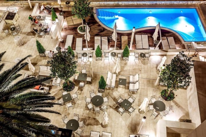 Hotel Park Split Croatia Pool Deck
