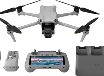 Best Buy DJI Air Fly More Combo Drone and RC Remote Control with Built in Screen Gray