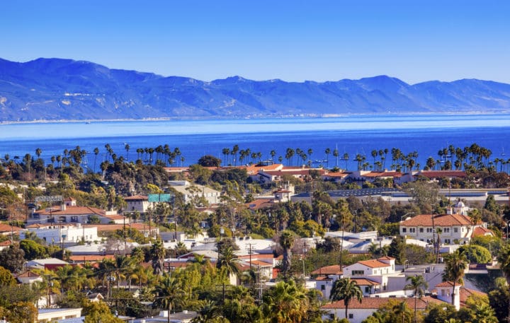Best City to Live in USA Santa Barbara California