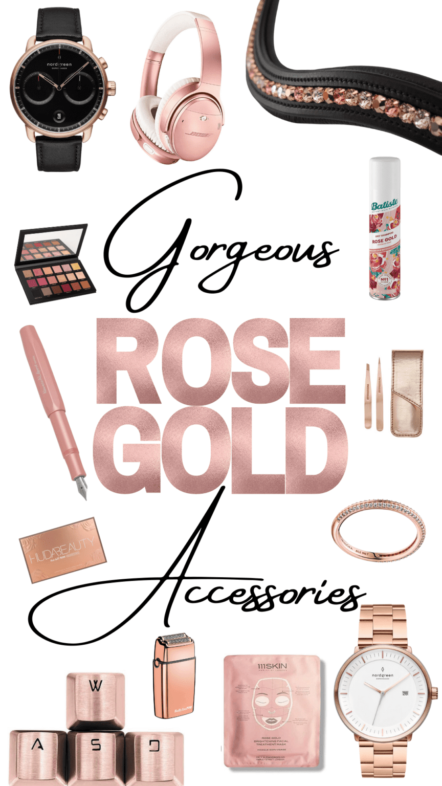 Rose Gold Accessories For Women 2026.Gorgeous Rose Gold Accessories Divine Lifestyle