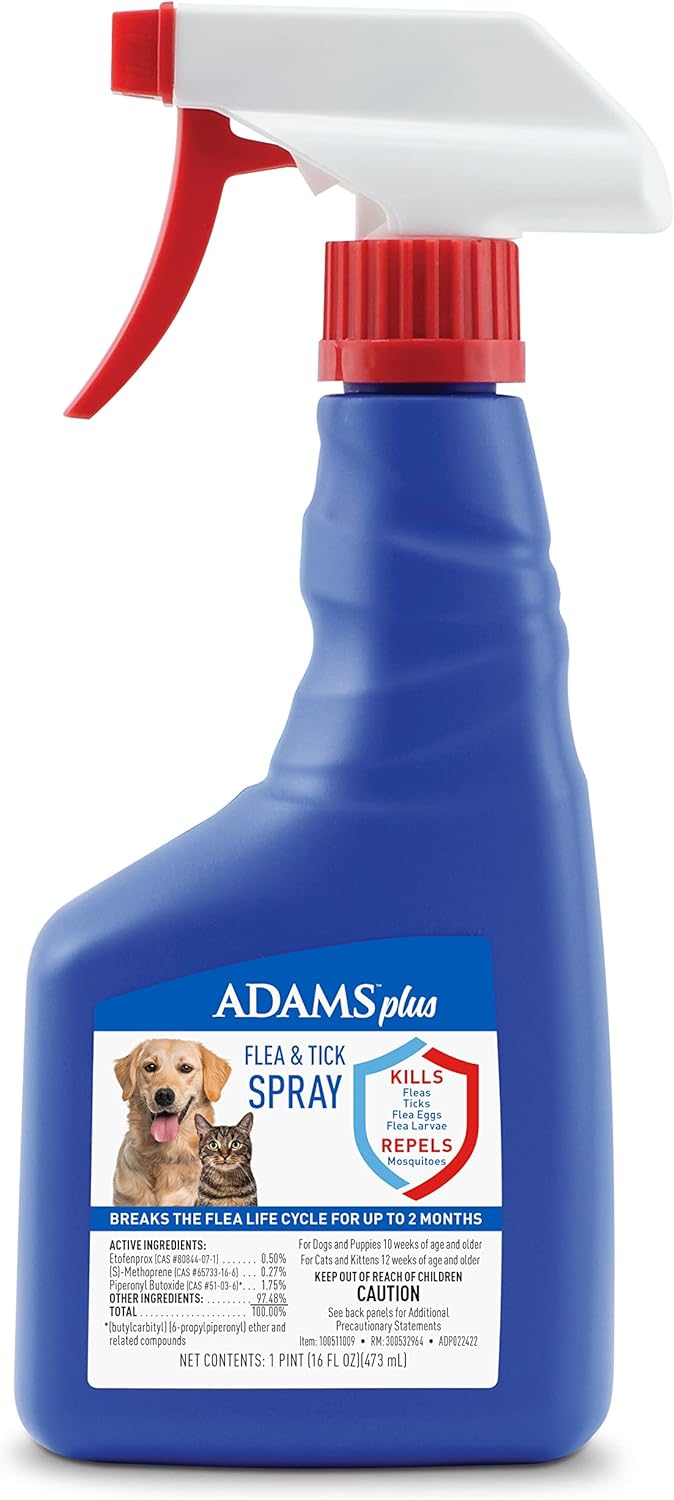 Adams Flea and Tick Spray for Dogs