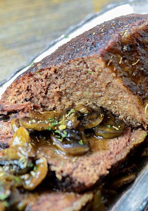 Slow Cooker Pot Roast with Au Jus Gravy