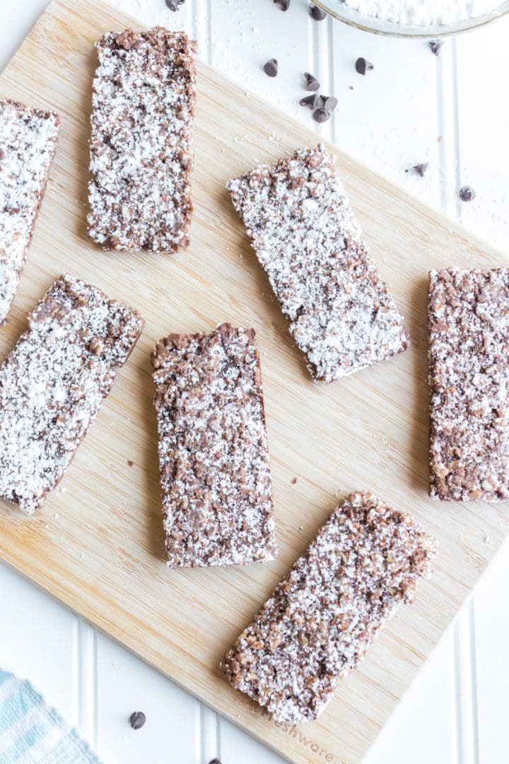 Recipe for Chex Mix Puppy Chow Bars