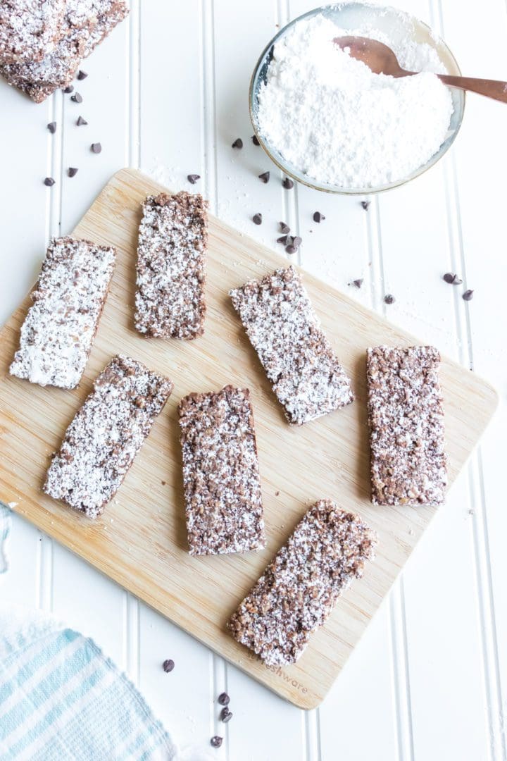 Recipe for Chex Mix Puppy Chow Bars