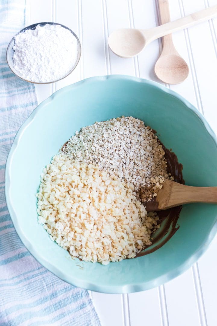 Recipe for Chex Mix Puppy Chow Bars