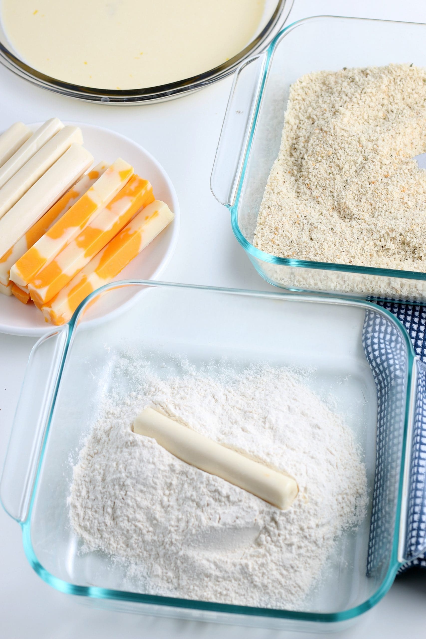 How to Make Mozzarella Sticks with String Cheese