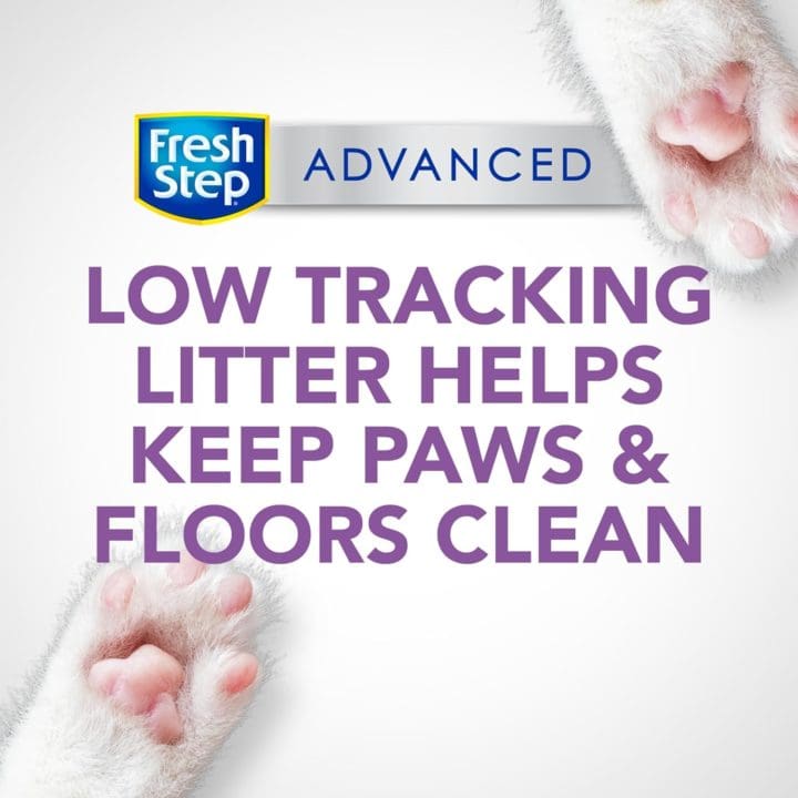 Low Tracking Litter Helps Keep Paws & Floors Clean