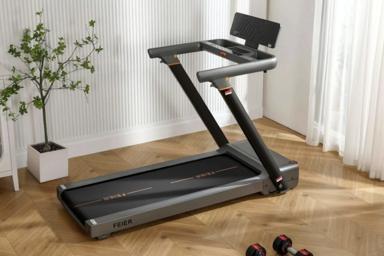 Feier Star 100 Treadmill with Incline and Bluetooth