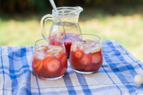 Rose Sangria Recipe with Vodka