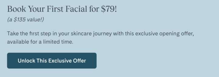 How to Book a Heyday Appointment hey day facial