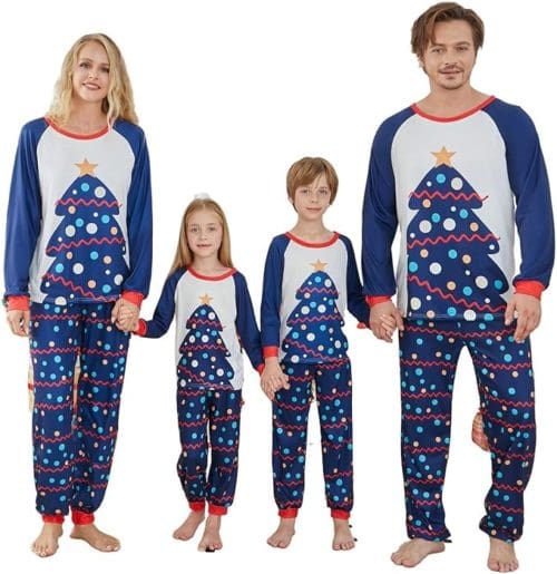Christmas Pajamas for Family Matching Family Christmas Pajamas Set PJS Holiday Xmas Family Jammies Sleepwear