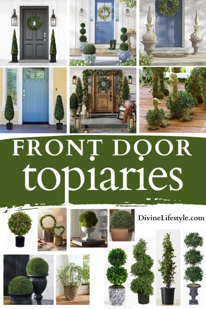 Front Door Topiaries