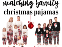 Matching Christmas Pajamas Family