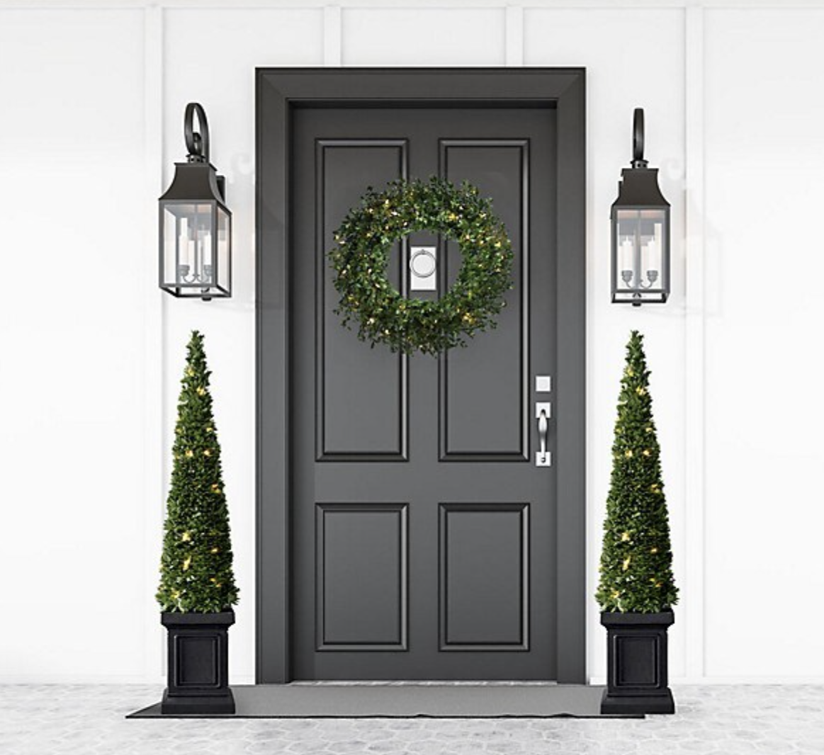 Front Door Topiary Ideas