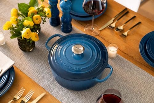 Le Creuset Enameled Cast Iron Signature Round Dutch Oven qt Marseille