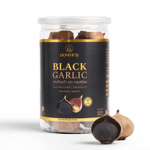 Homtiem Black Garlic Oz (g ) Whole Black Garlic Fermented for Days Super Foods Non GMOs Non Additives High in Antioxidants Ready to Eat for Snack Healthy Healthy Recipes