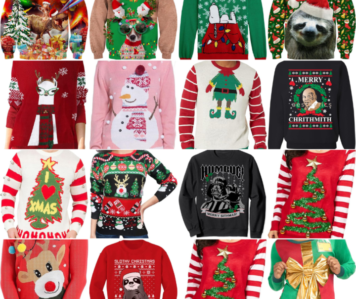 Cute Ugly Christmas Sweaters ()