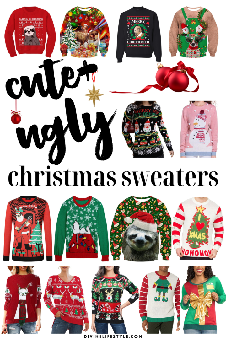 Cute Ugly Christmas Sweaters