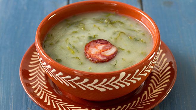 Portuguese Caldo Verde Soup