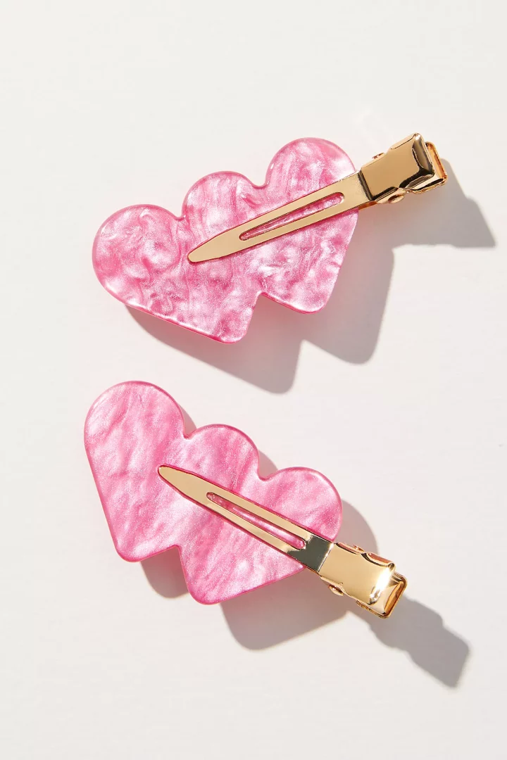 Valentines Gifts for Teens Anthropologie Effortless Glamour Crease Free Hair Clips