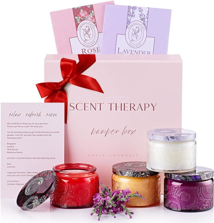 Valentines Gifts for Teens Aromatherapy Candle Gift Set