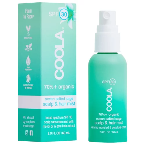 COOLA Scalp & Hair Sunscreen & Color Protection Mist with SPF