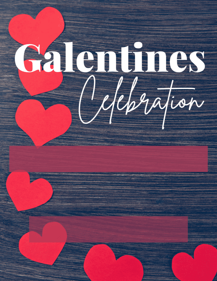Printable Galentine's Day Invitation