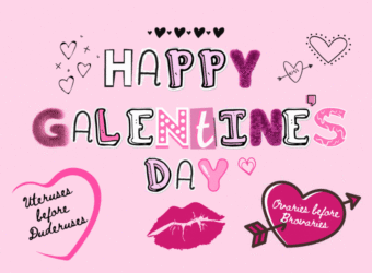 Happy Galentine's Day Animated Card