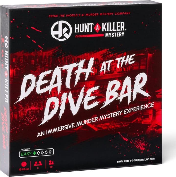 Hunt A Killer Immersive Murder Mystery Game Death at the Dive Bar Take On Unsolved Case