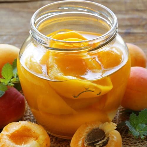 Peach Simple Syrup Recipe with Fresh Peaches Divine Lifestyle