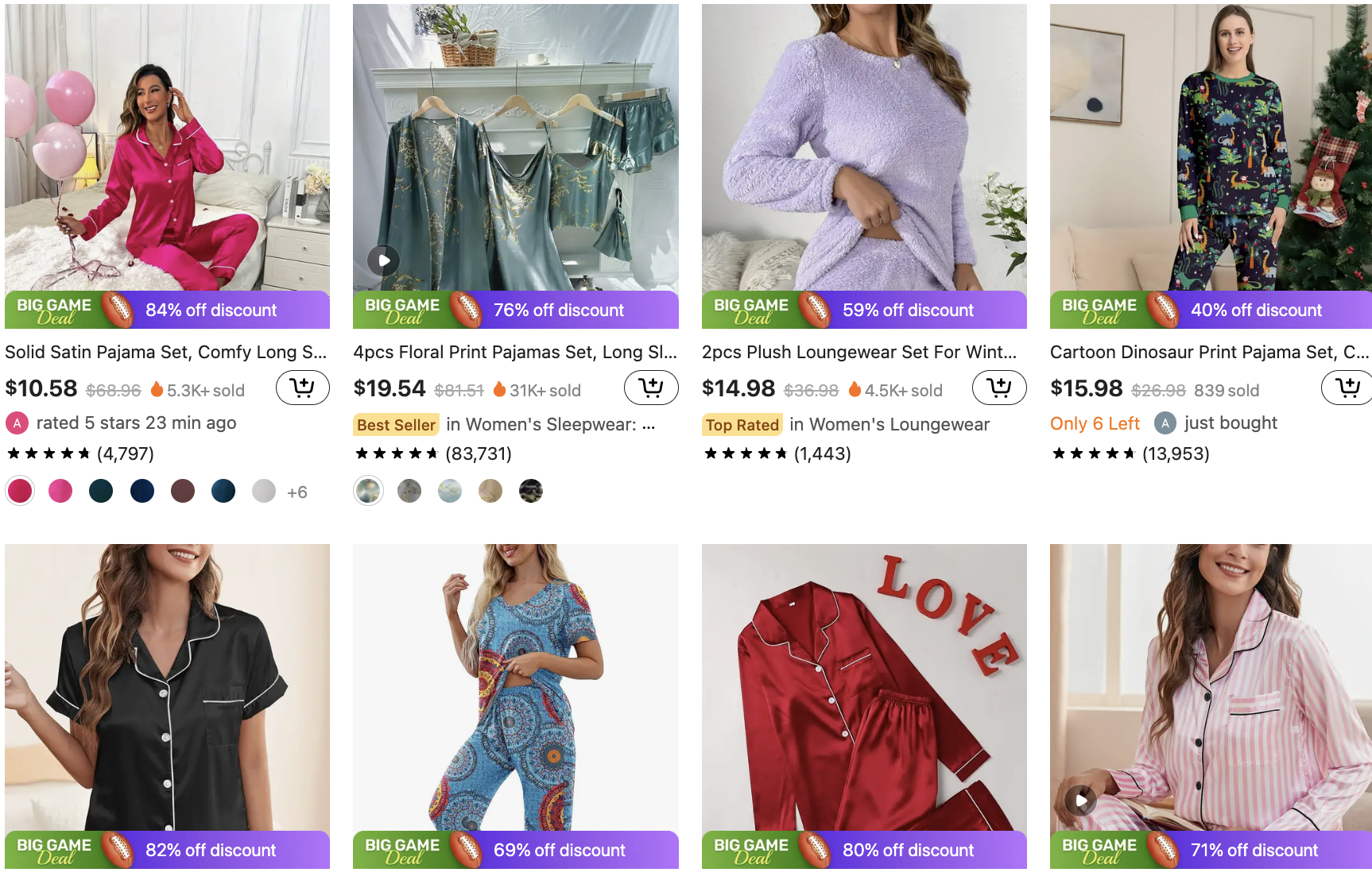 Women's Temu Clothing