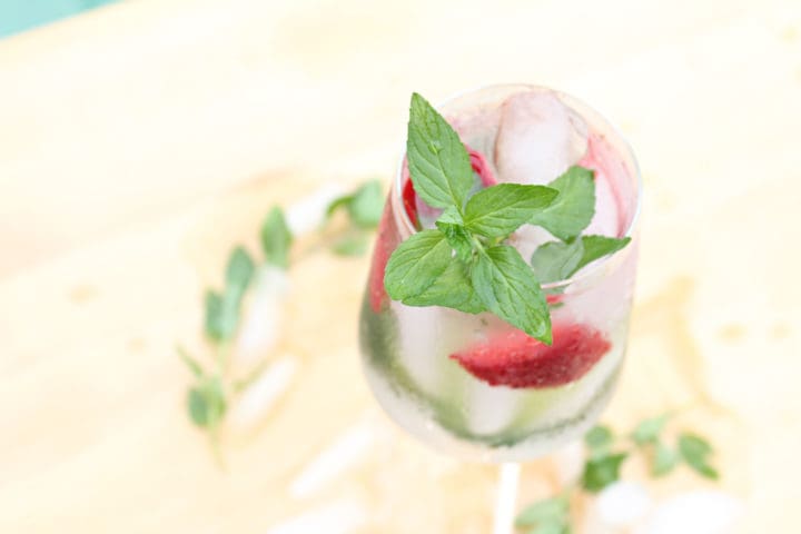 Strawberry Cucumber Water Recipe