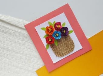 Quilling Cards Easy DIY Basket