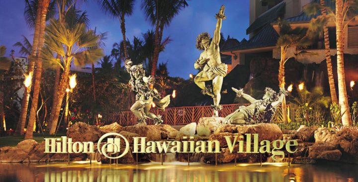 Oahu Hilton Hawaiian Village Sign