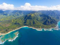 kauai aerial view