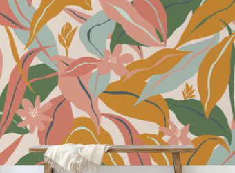 High End Peel and Stick Wallpaper for a Boho Inspired Home