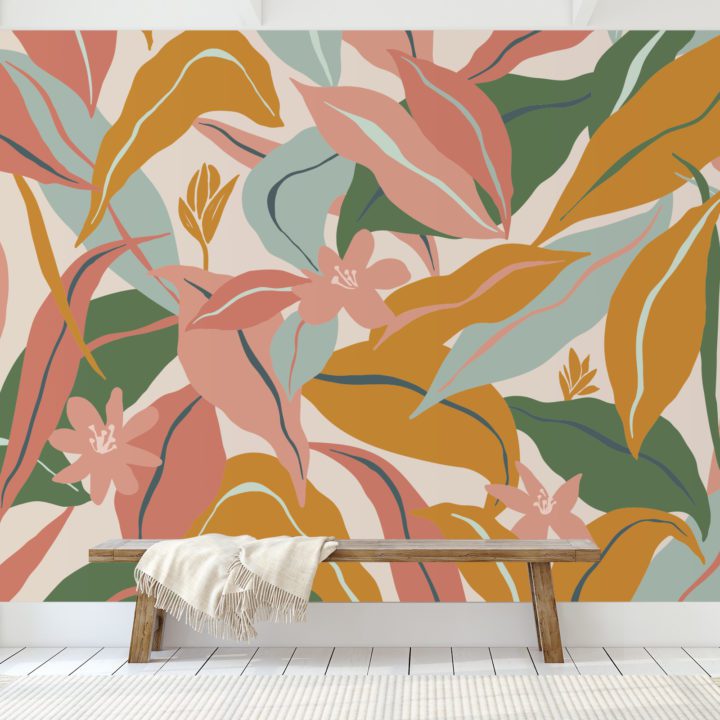 High End Peel and Stick Wallpaper for a Boho Inspired Home