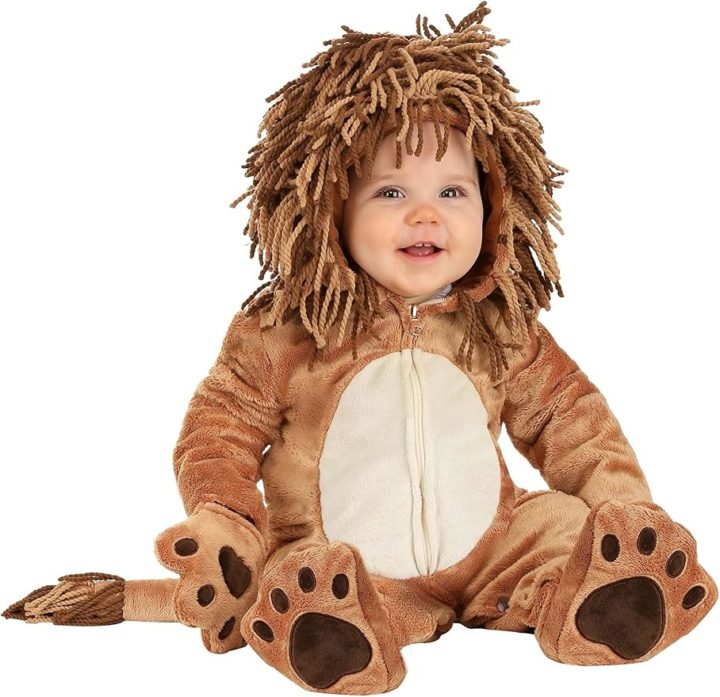 Cute Baby Halloween Costumes Lion