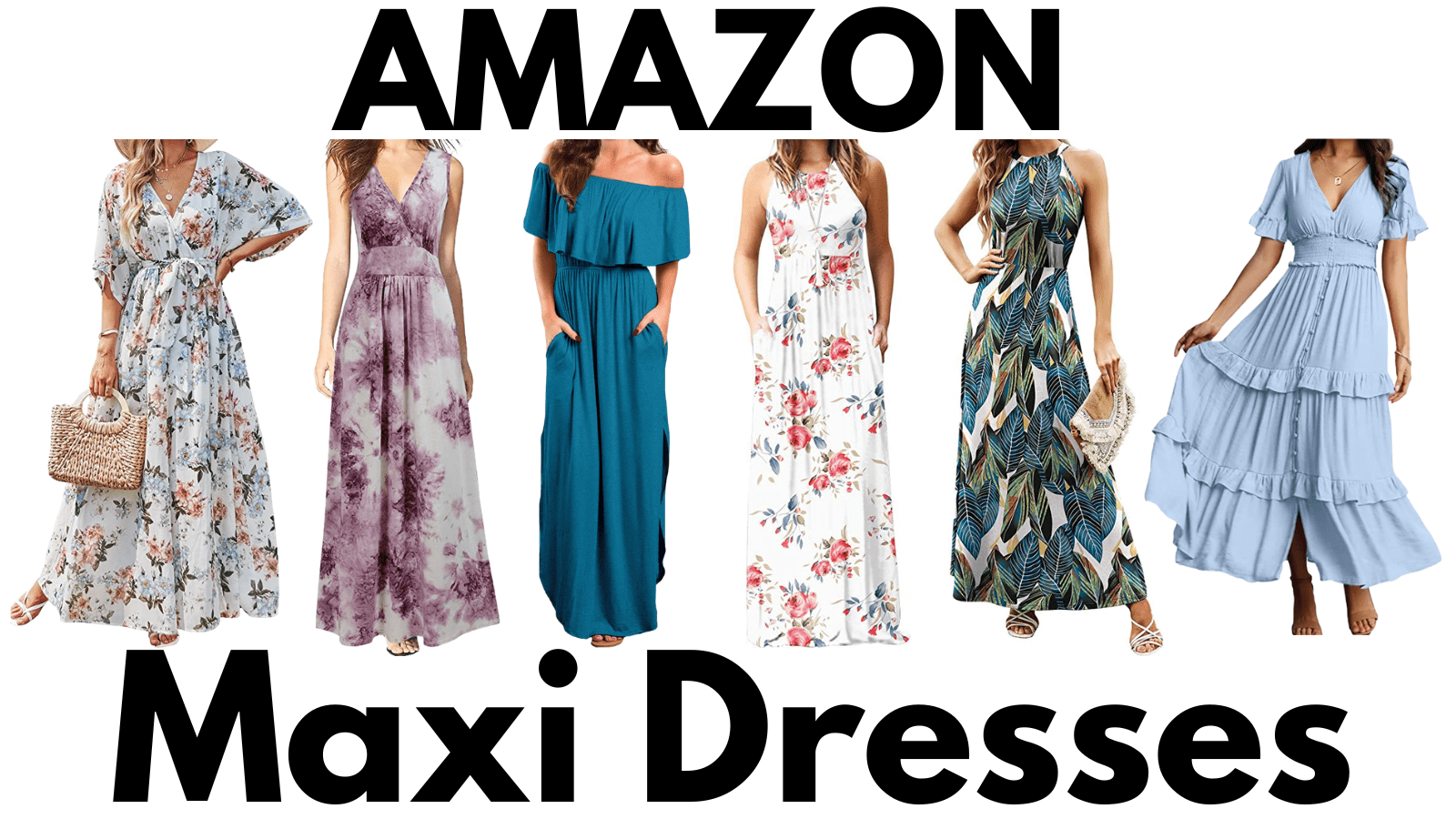 Amazon Boho Maxi Dress