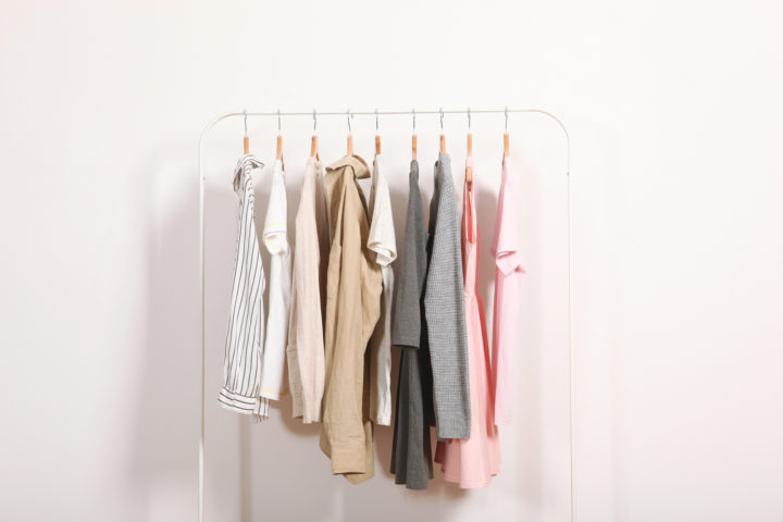 Women Streamlining Wardrobe