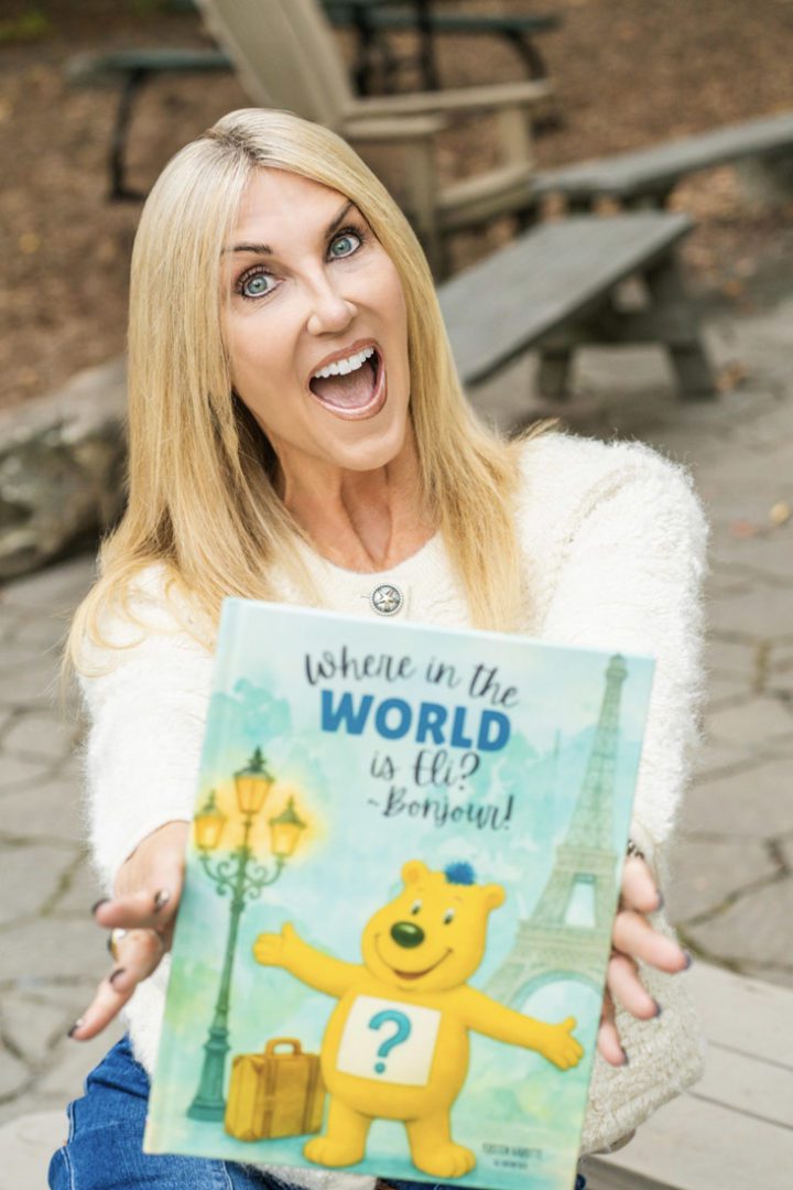 Kristen Marotte Author of Eli the Flag Belly Bear